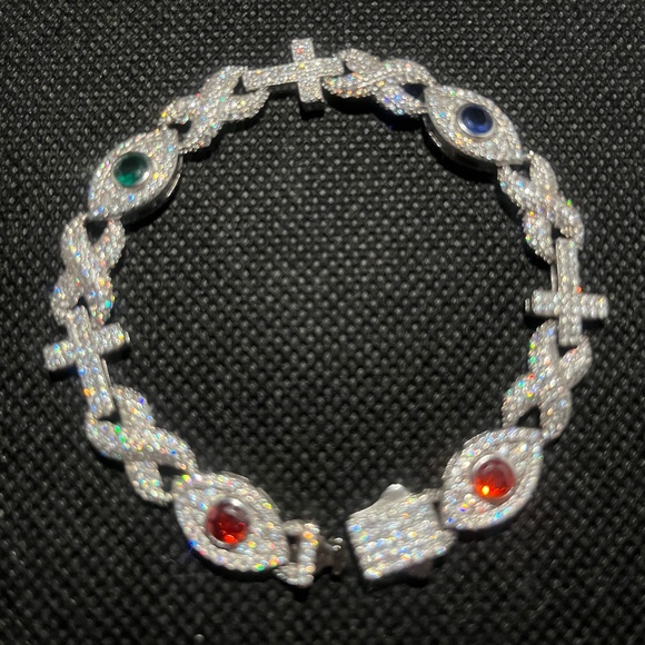 7.5in VVS Moissanite Bracelet - Picture 1 of 3